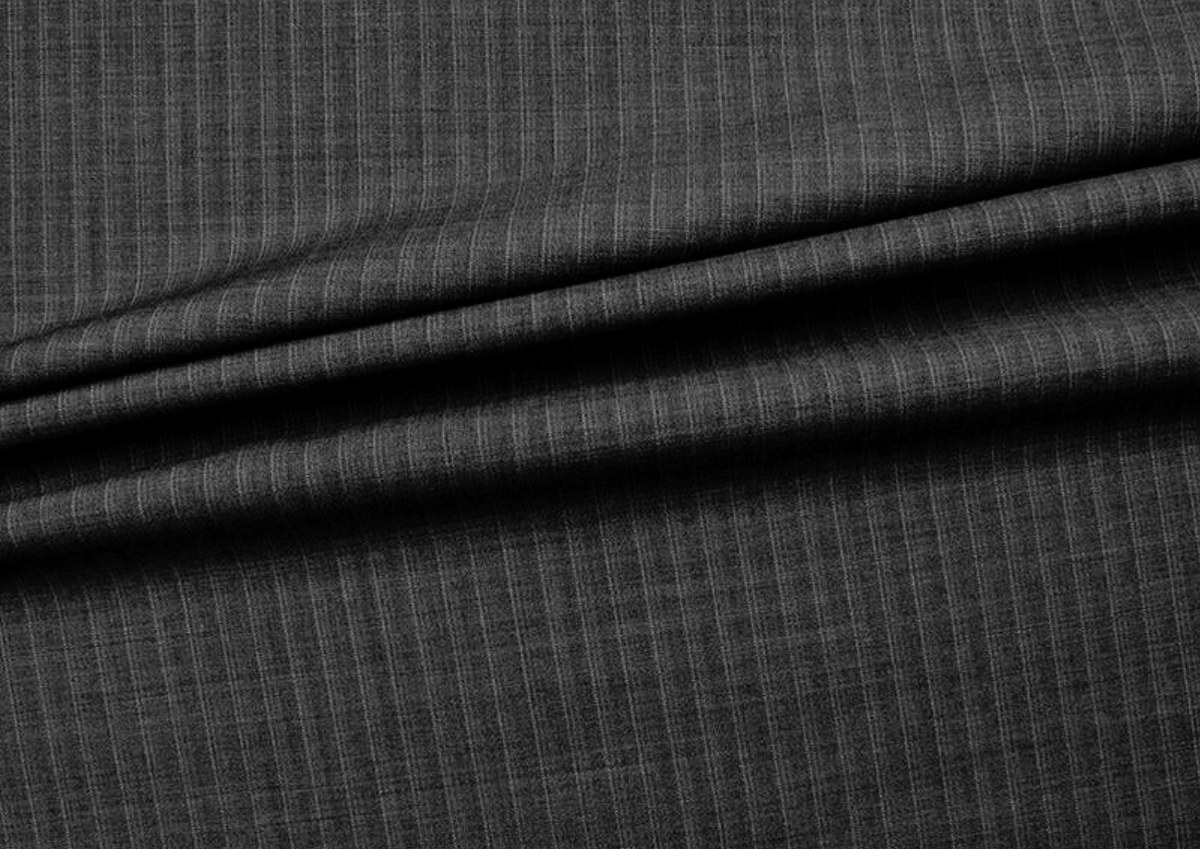 Dark woven formal fabric